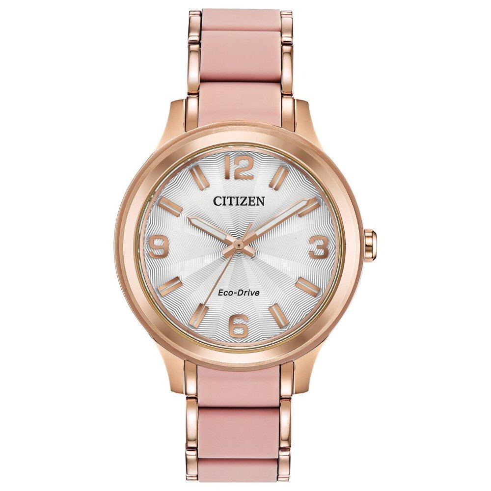 🔥Citizen Women's Rose Gold Case Watch!